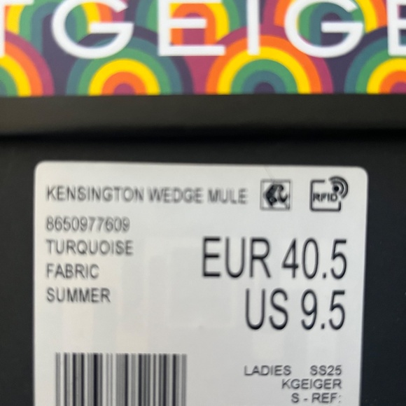 Kurt Geiger Kensington Wedge 80mm Quilted Mules - Black  Kurk Geiger Kensington Wedge mule